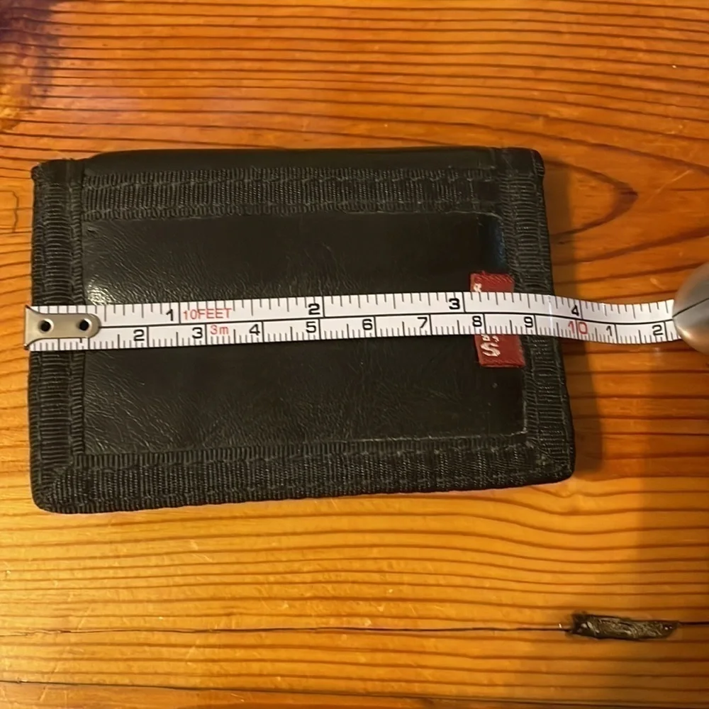 Levi’s Black compact folding wallet